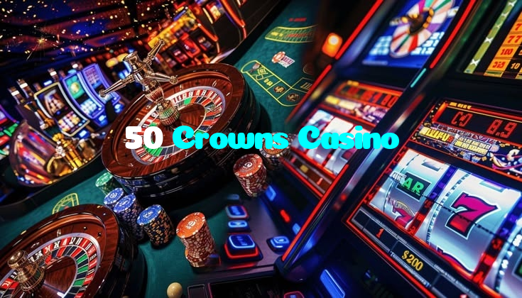 50 Crowns Casino casino presented on mobile device in Pakistan with slots and live games
